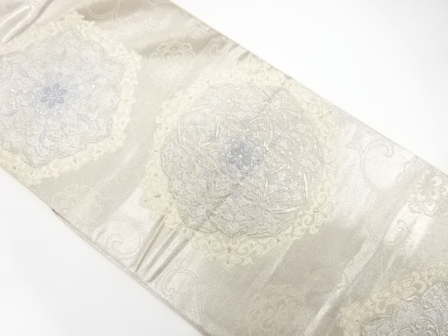 アンティーク　華紋織り出し袋帯（材料）